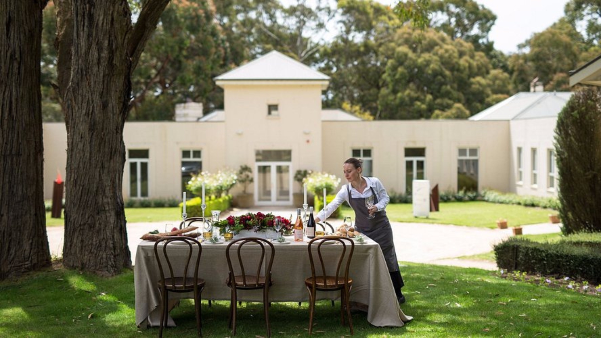 The stately quarters of The Dining Room, Red Hill Victoria 