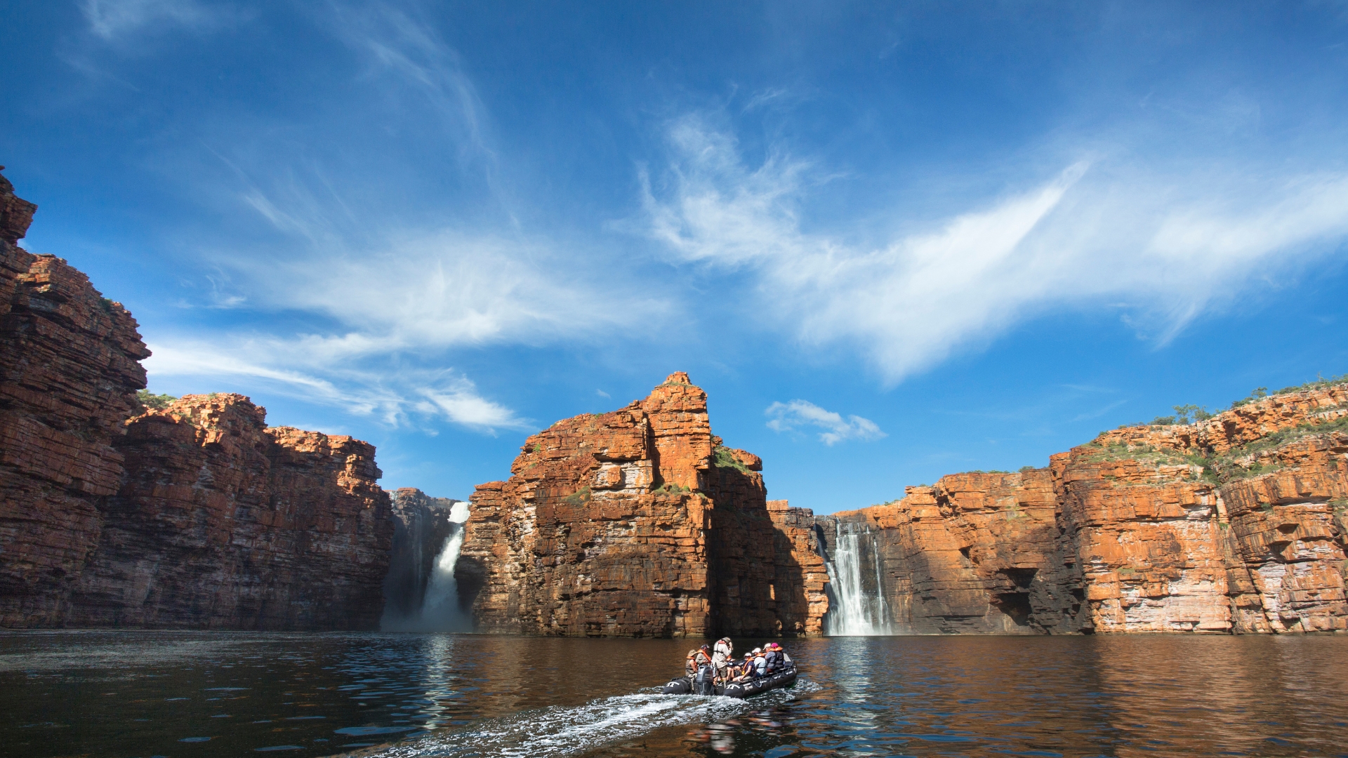 The dramatic cliff faces and gauges of the Kimberley 