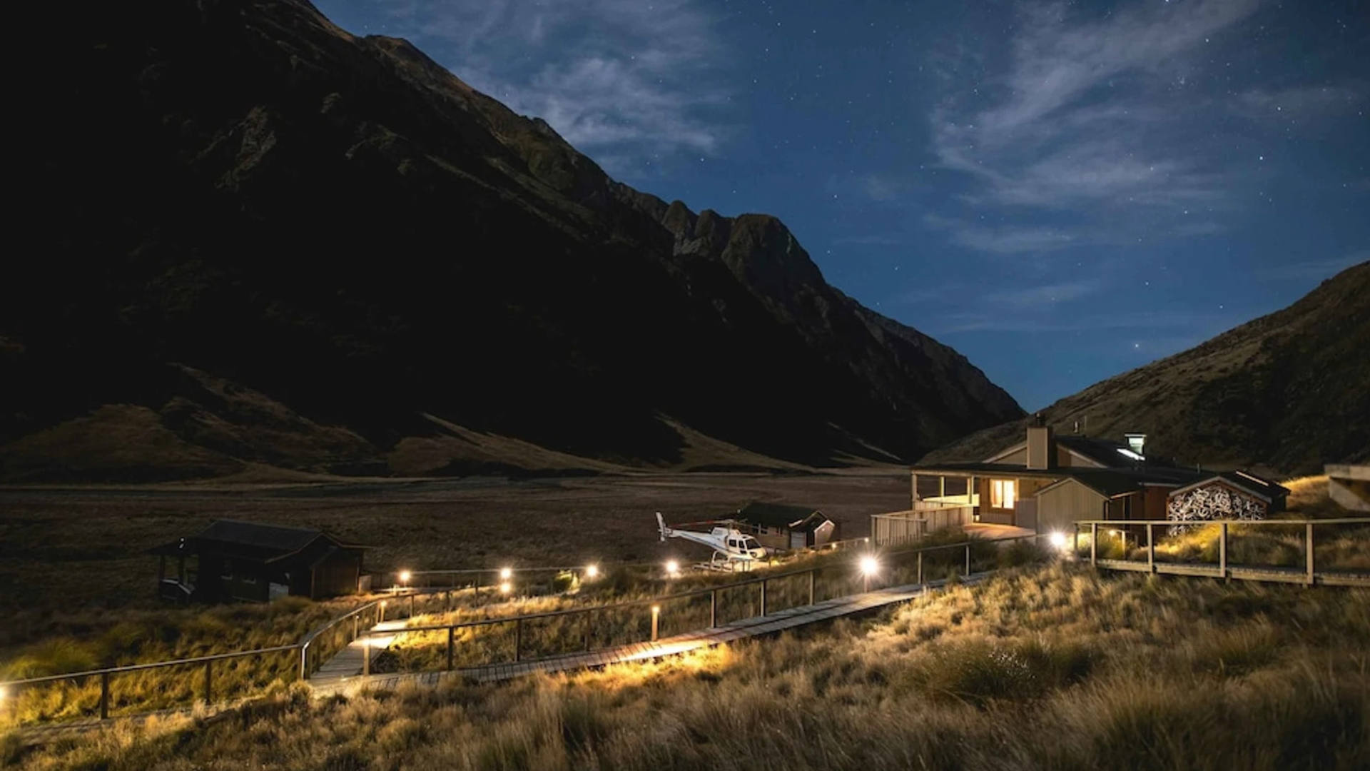 Minaret Station Alpine Lodge, one of New Zealand’s most exclusive retreats.