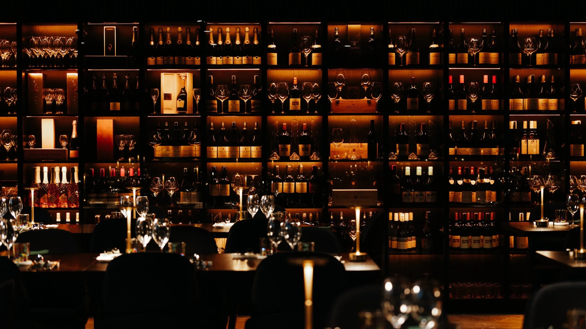 Dim lighting sets the mood at one of Perth's best new restaurants, Avalon 