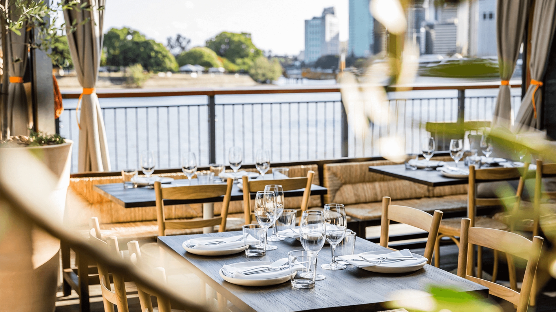 Relaxed riverside dining at Greca at Howard Smith Wharves 