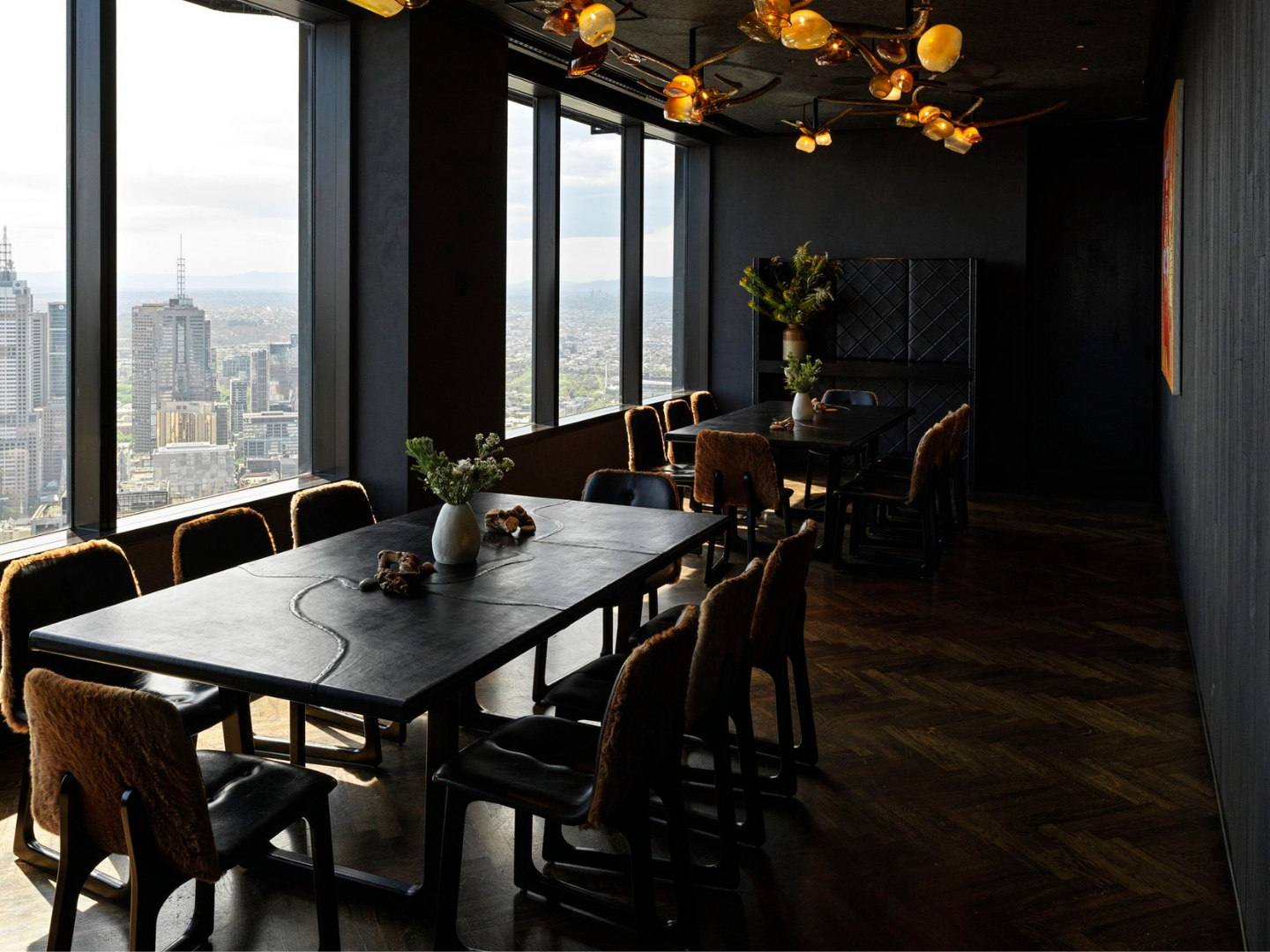 The private dining room at Vue de Monde