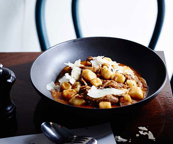 Tipo 00s Gnocchi with duck ragù and porcini mushrooms