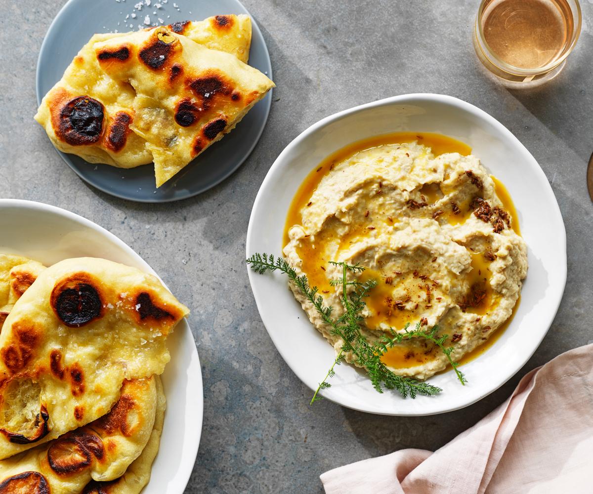 Jacqui Challinor’s cannellini bean dip with cumin burnt butter