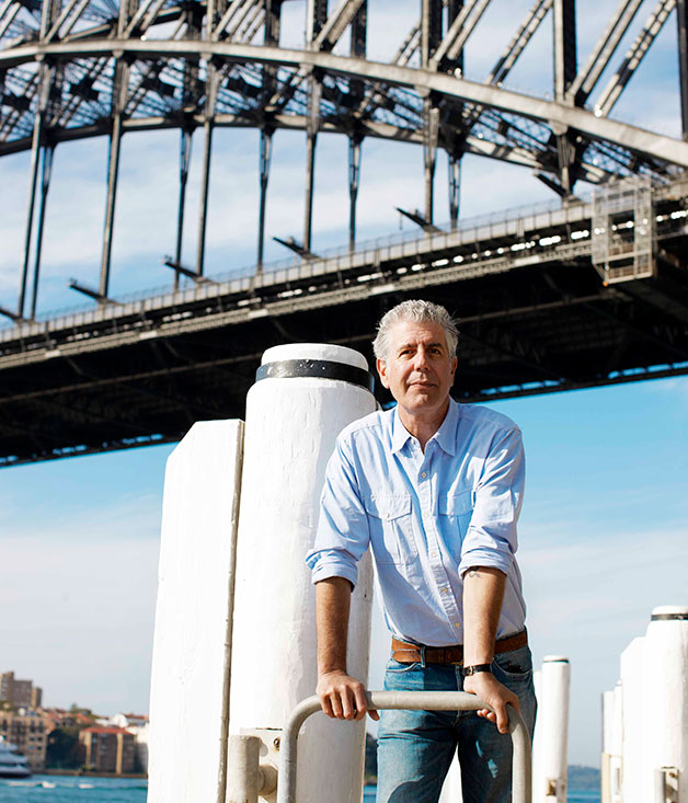 Confidentially yours: Anthony Bourdain visits Sydney | Gourmet Traveller