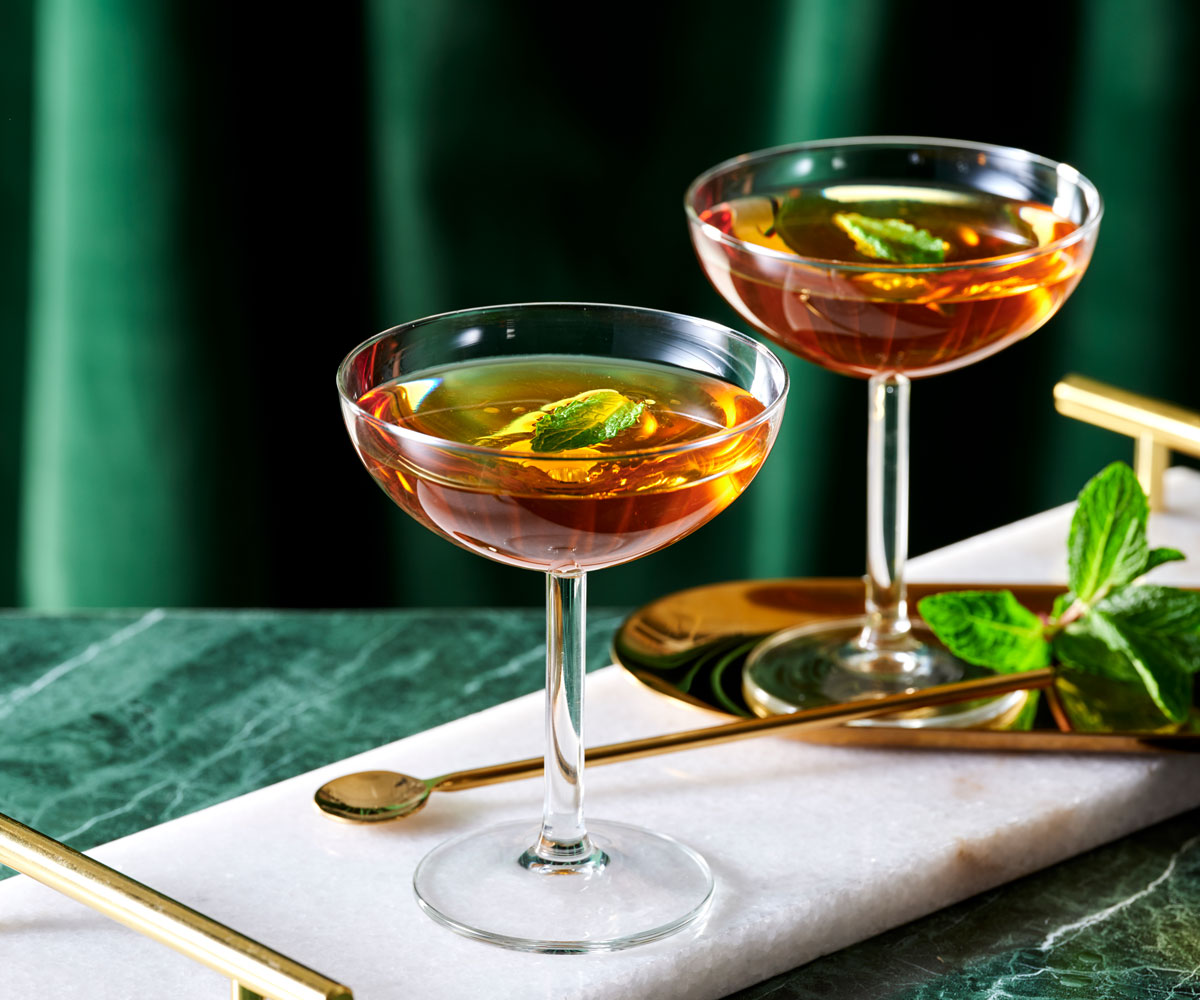 Double Deuce Lounge’s The Stinger cocktail